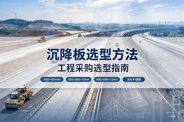 托里沉降板选择方法