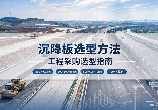 托里沉降板选择方法